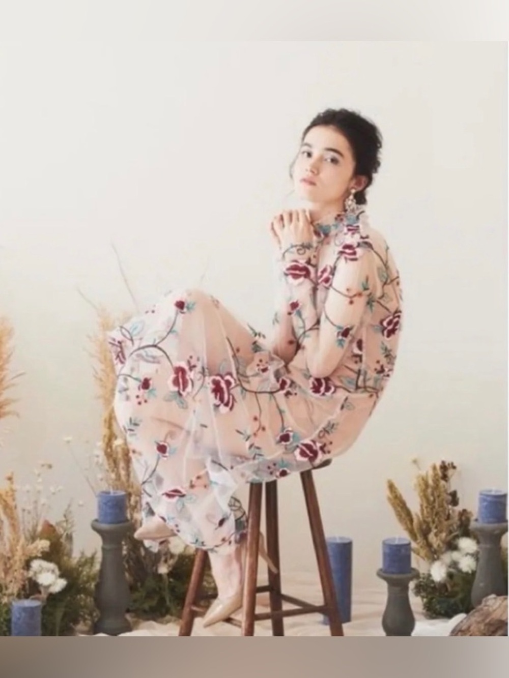⭐️NWT Endless Rose Illusion Floral Dress⭐️